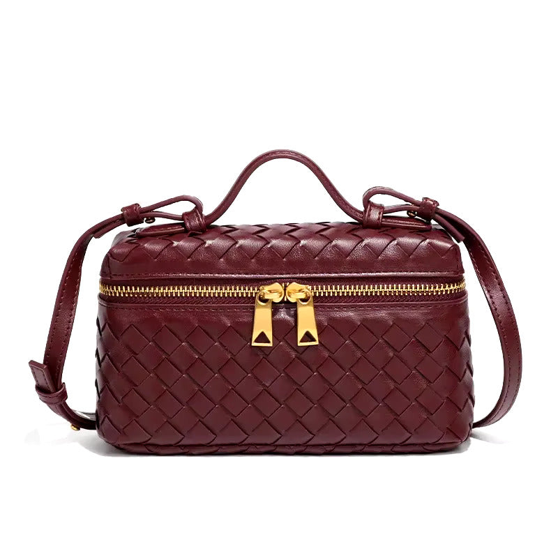 Aksu | Geflochtene Handtasche aus Veganleder