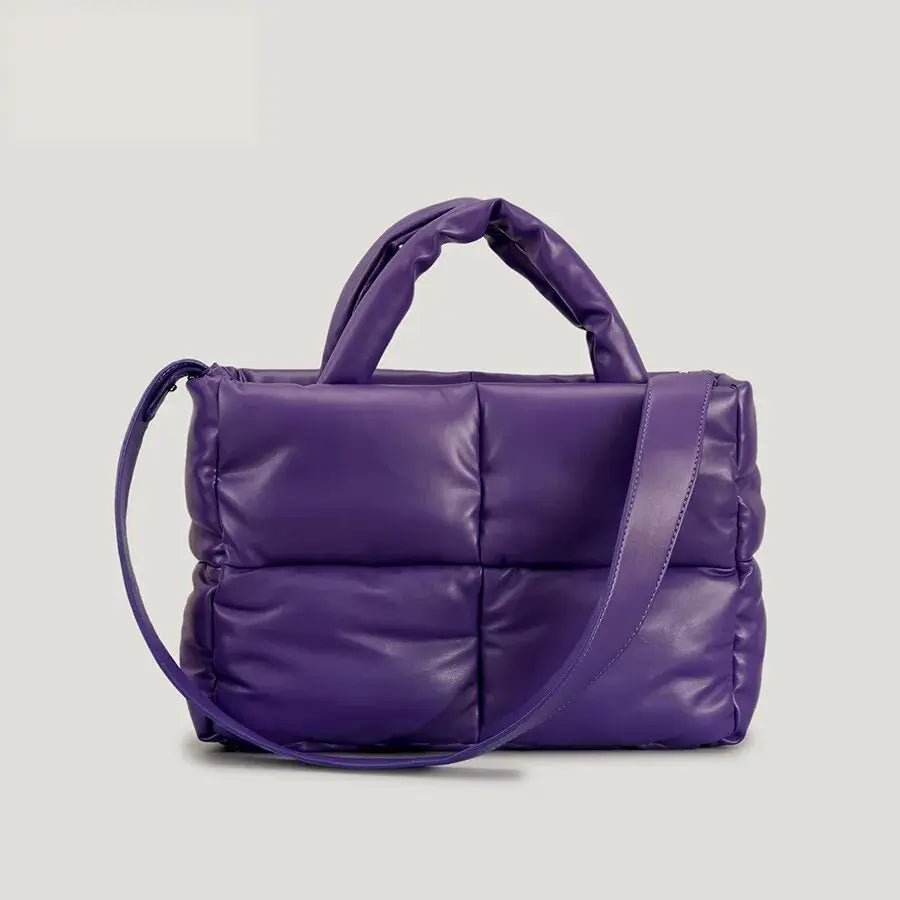 Erfurt | Braune Puffer Schultertasche