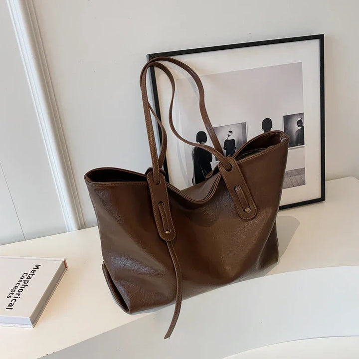 Karachi | Vegane Leder‑Handtasche kompakt