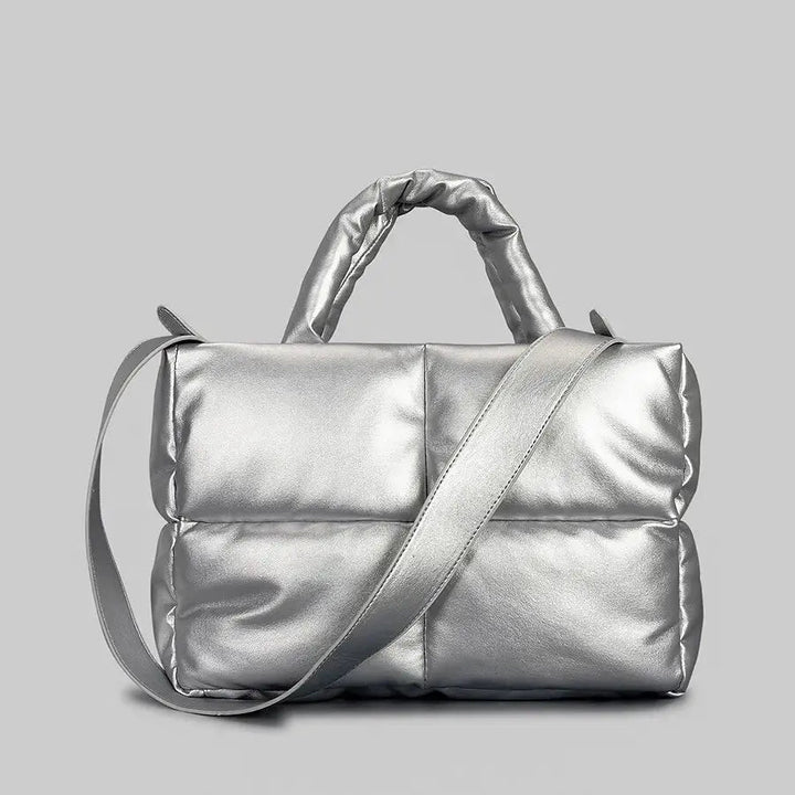 Erfurt | Braune Puffer Schultertasche