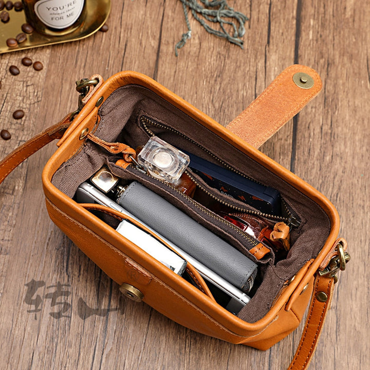Kiel | Vintage Handgemachte Ledertasche