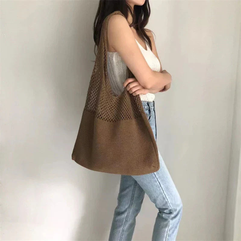 Edmonton| Stylische Häkeltasche für Damen