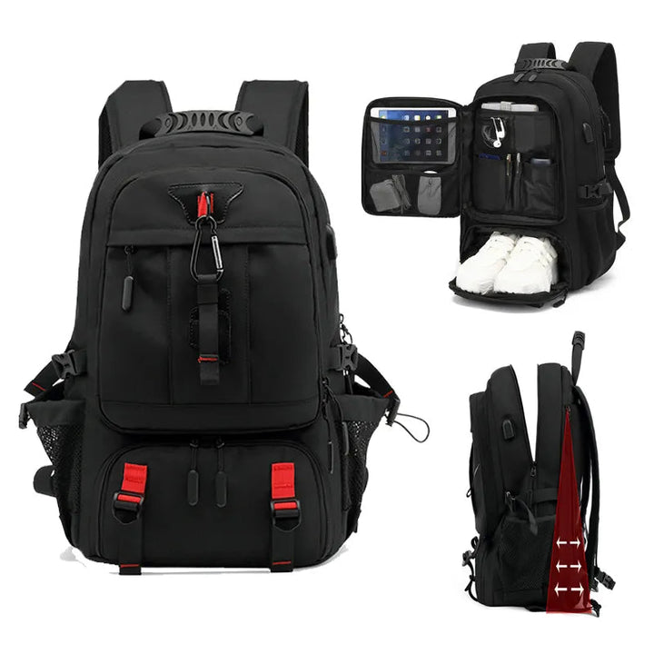 Solingen | XXL Trekking Rucksack mit USB