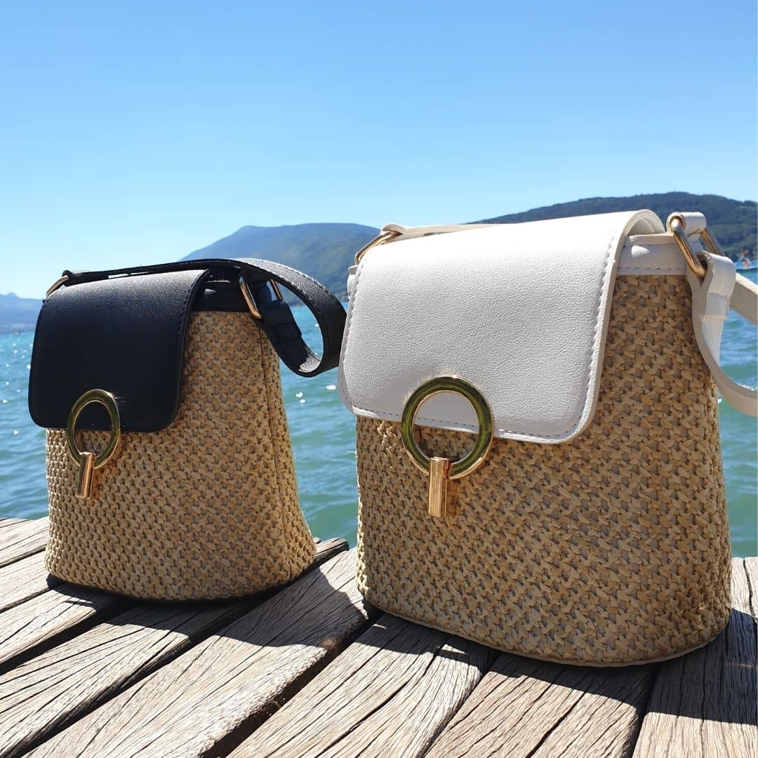 Kuala Lumpur | Sommerlicher Strohsack für Damen