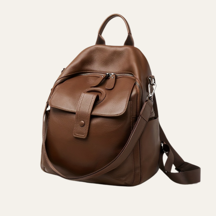 Maputo | Vintage Leder Damenrucksack