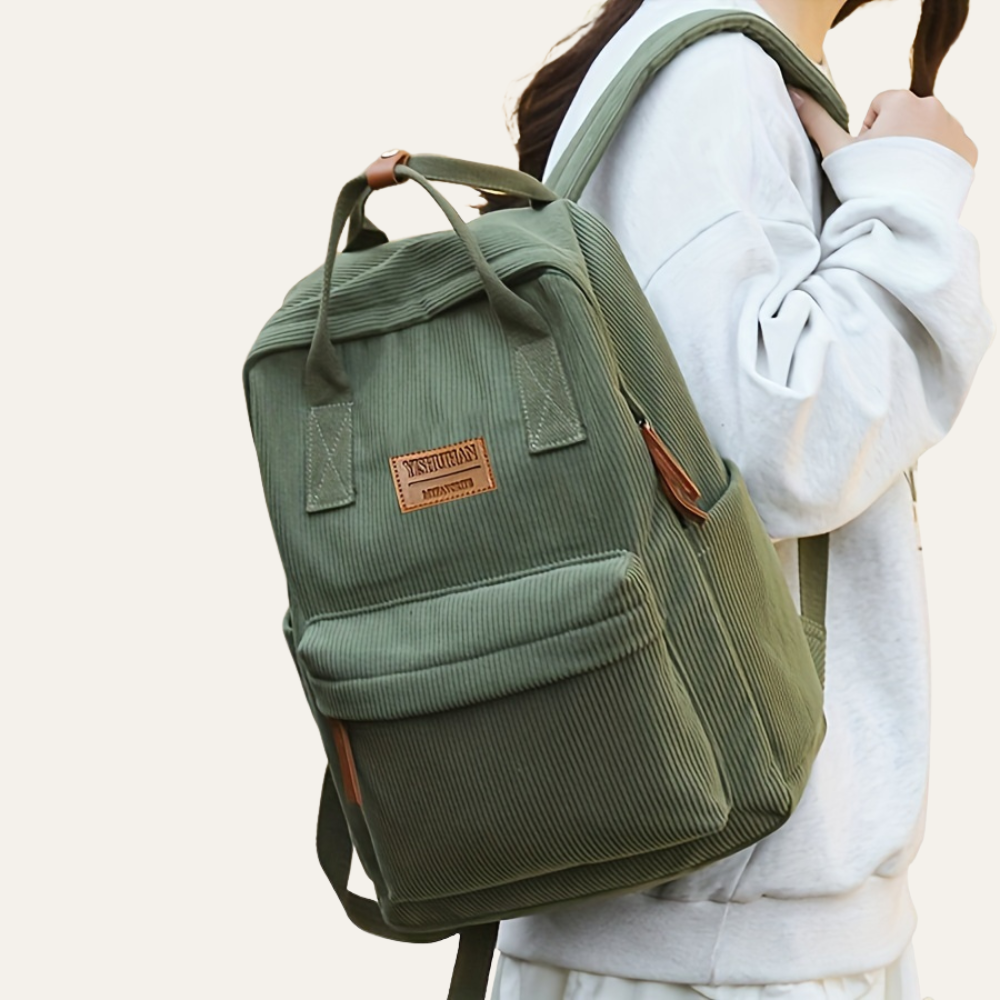 Bucharest | Cord‑Velours Rucksack Damen