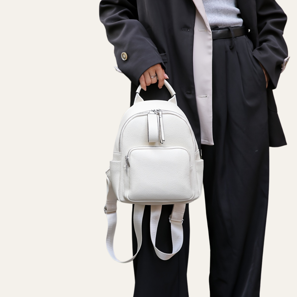 Bergen | Eleganter Lederrucksack für Damen