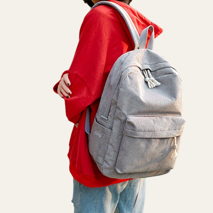 Gothenburg | College Rucksack aus Cord