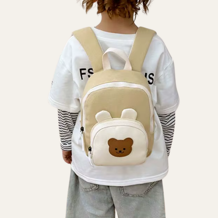 Canberra | Kleinkind Rucksack mit Bärenmütze