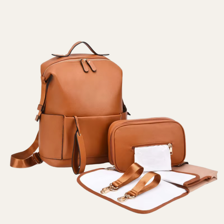 Angkor | Premium Wickelrucksack aus Kunstleder