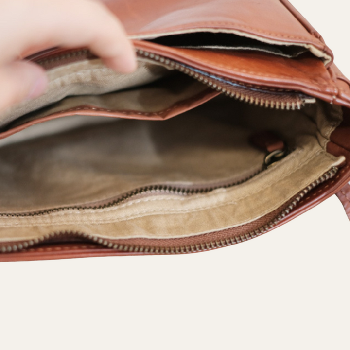 Mérida | Vintage Lederhandtasche kompakt