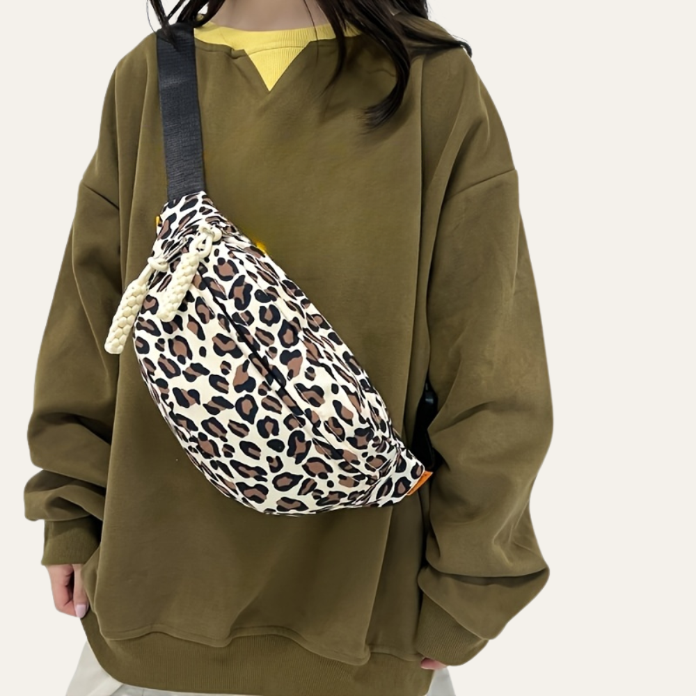 Kraków | Leopardenprint Gürteltasche Damen