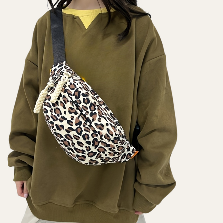 Kraków | Leopardenprint Gürteltasche Damen