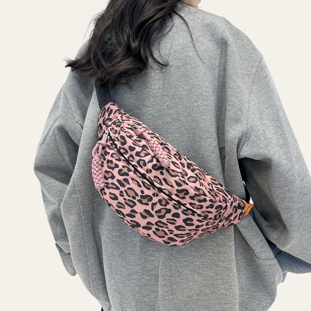 Kraków | Leopardenprint Gürteltasche Damen