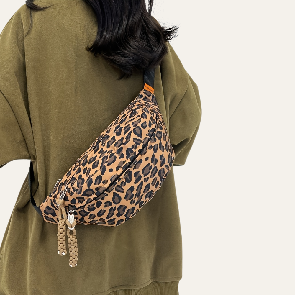 Kraków | Leopardenprint Gürteltasche Damen