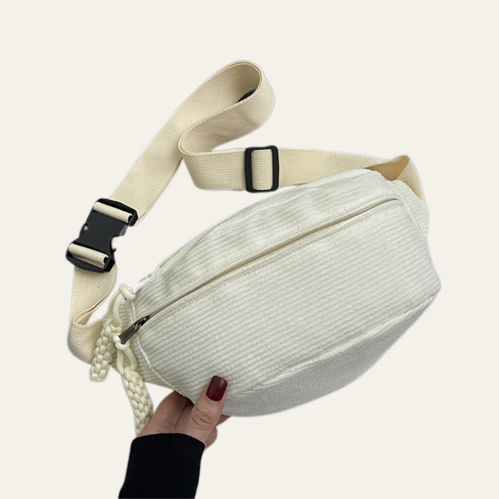 Brno | Samt‑Gürteltasche für Damen