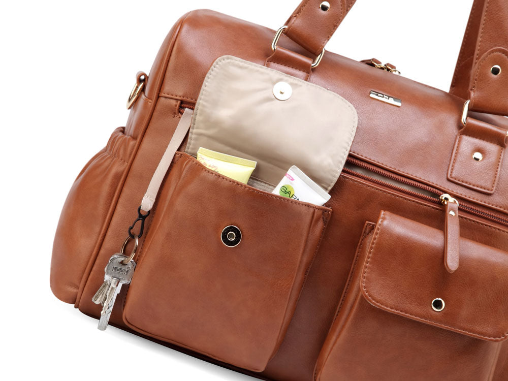 Lijiang | Carry‑All Wickeltasche mit 12 Fächern