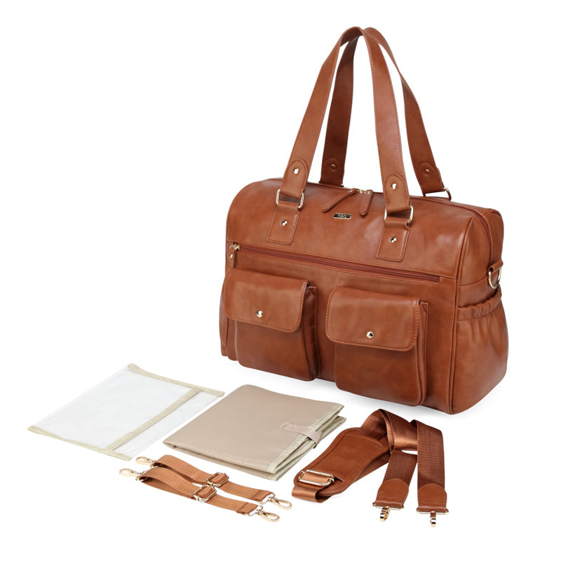 Lijiang | Carry‑All Wickeltasche mit 12 Fächern