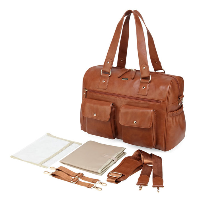 Lijiang | Carry‑All Wickeltasche mit 12 Fächern