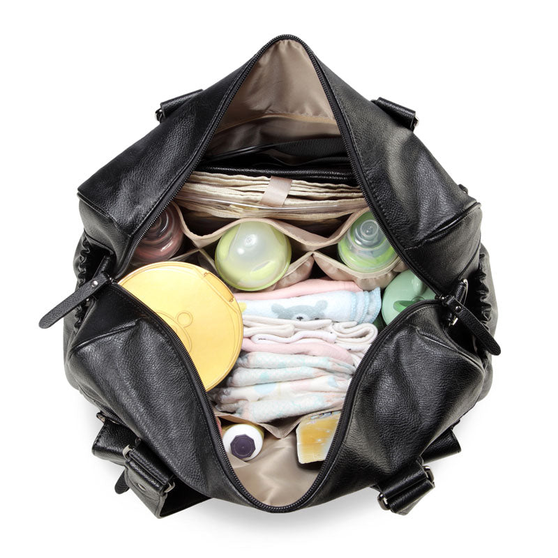 Lijiang | Carry‑All Wickeltasche mit 12 Fächern