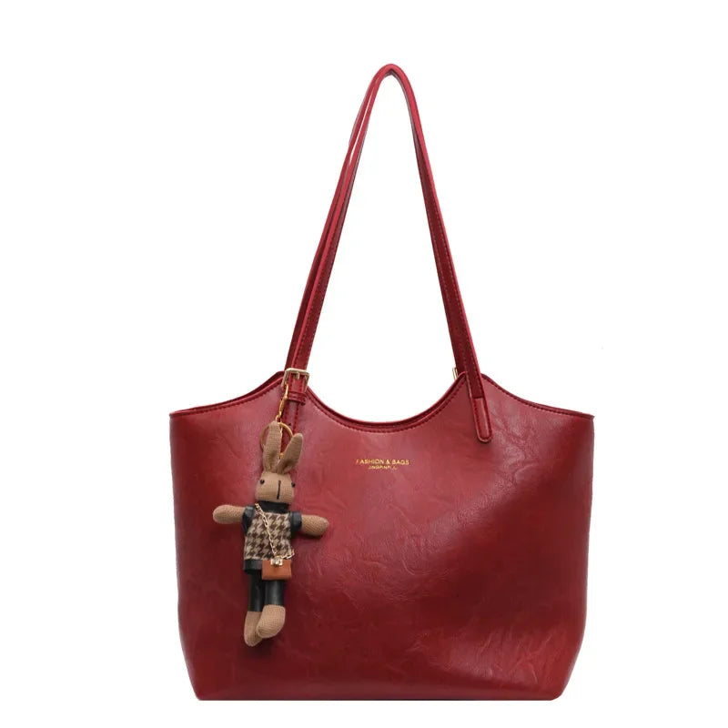Isfahan | Strukturierter Leder Shopper mit Charme