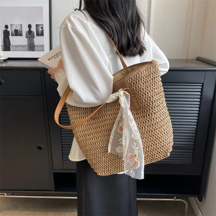 Sydney | Elegante Strohsommer‑Cabas