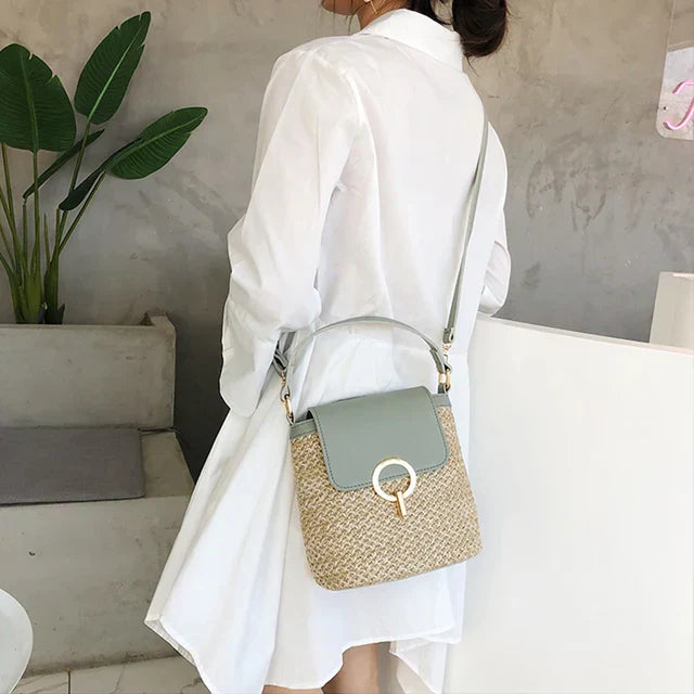 Kuala Lumpur | Sommerlicher Strohsack für Damen