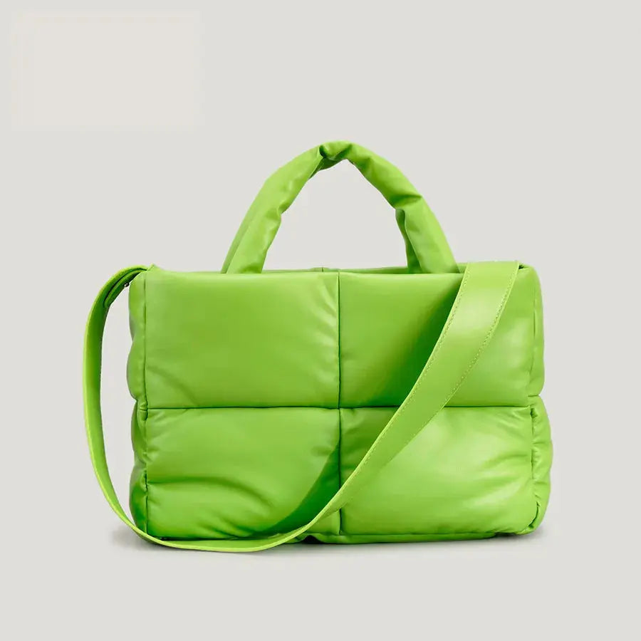 Erfurt | Braune Puffer Schultertasche