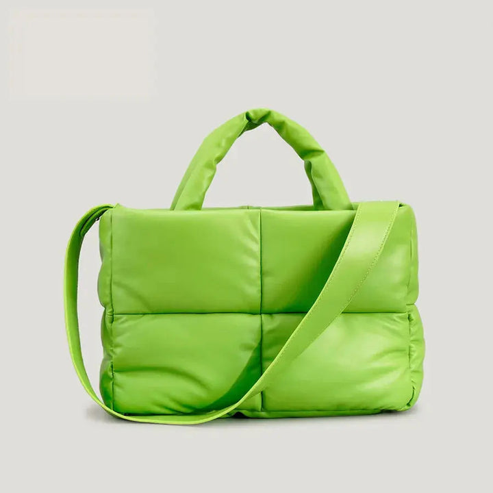 Erfurt | Braune Puffer Schultertasche