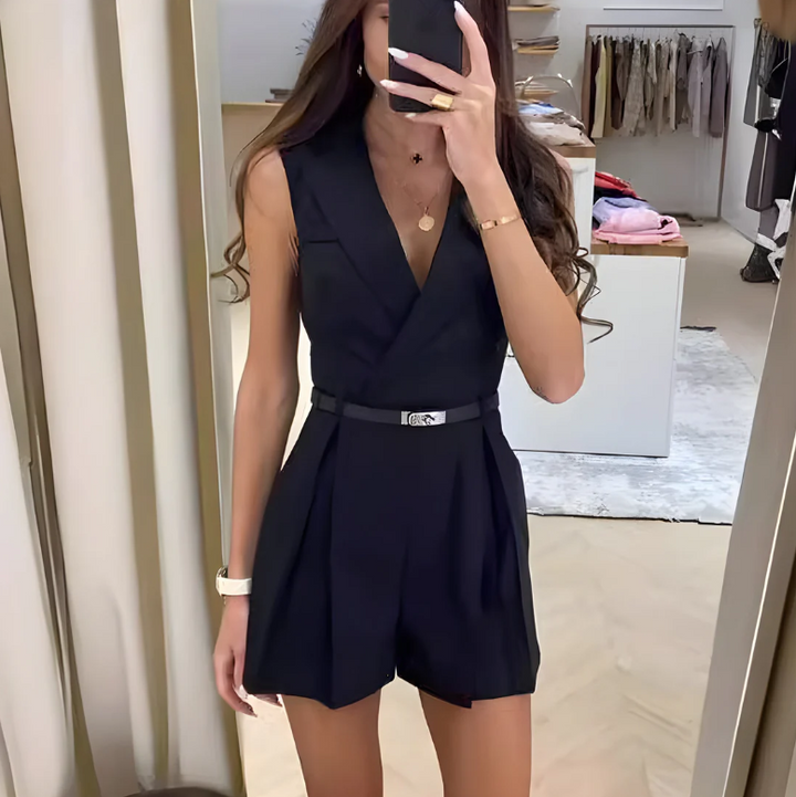 Oleria | Ärmelloser Einteiler Damen