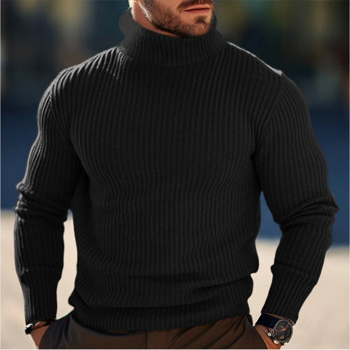 Markelle | Weiche Herren Rollkragenstrickpullover