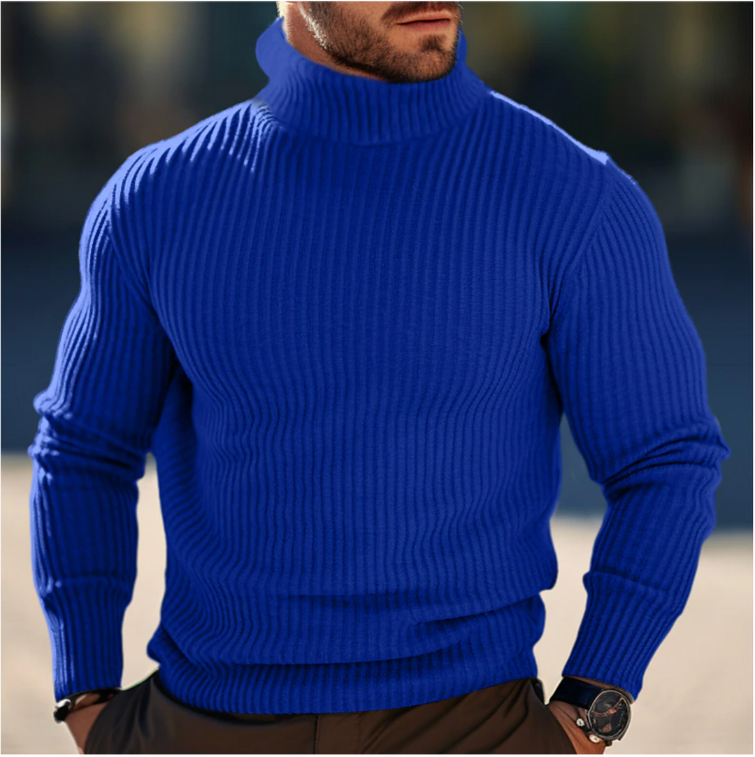 Markelle | Weiche Herren Rollkragenstrickpullover