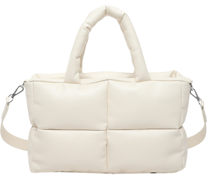 Erfurt | Braune Puffer Schultertasche