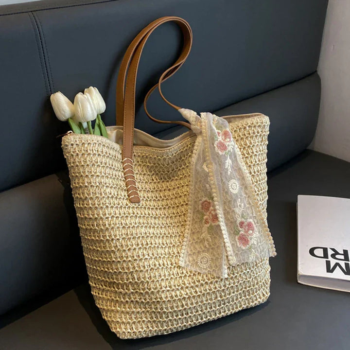 Sydney | Elegante Strohsommer‑Cabas