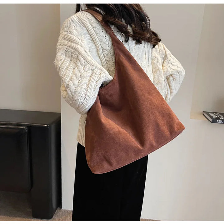 Rome | Elegante Wildleder-Umhängetasche
