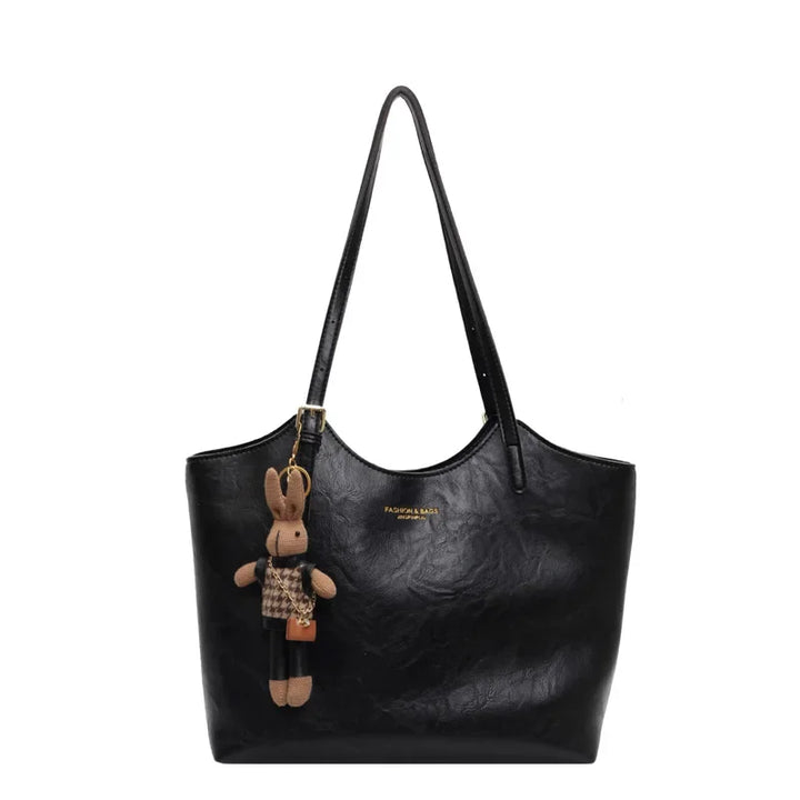 Isfahan | Strukturierter Leder Shopper mit Charme