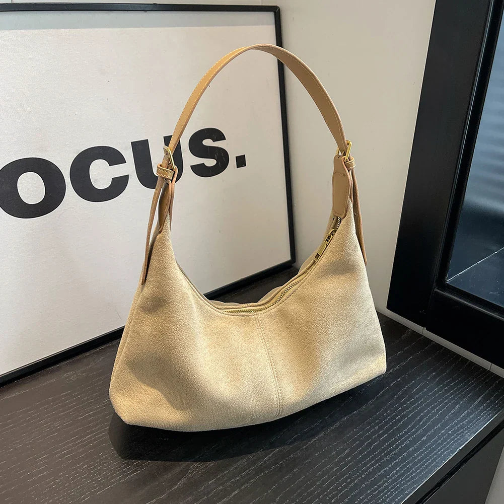Zürich | Velours Handtasche für Stilbewusste