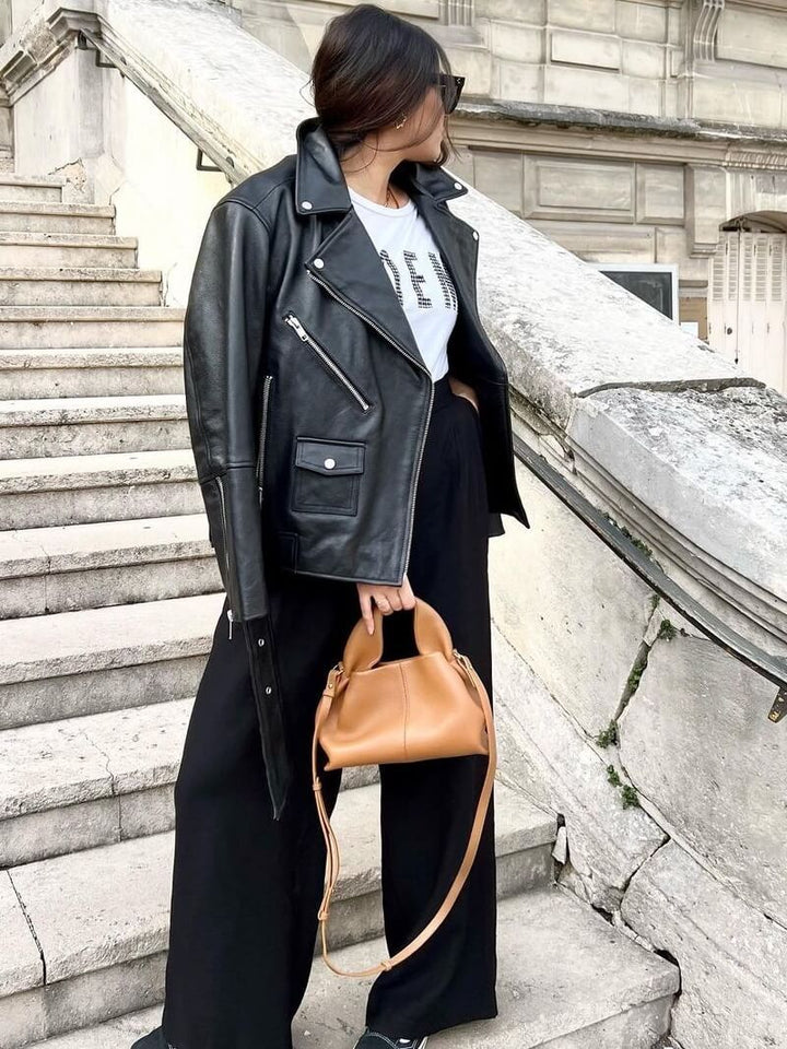 Rivera | Strukturierte vegane Handtasche