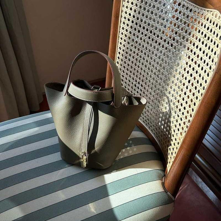 Paris | Eleganter veganer Eimer‑Beutel
