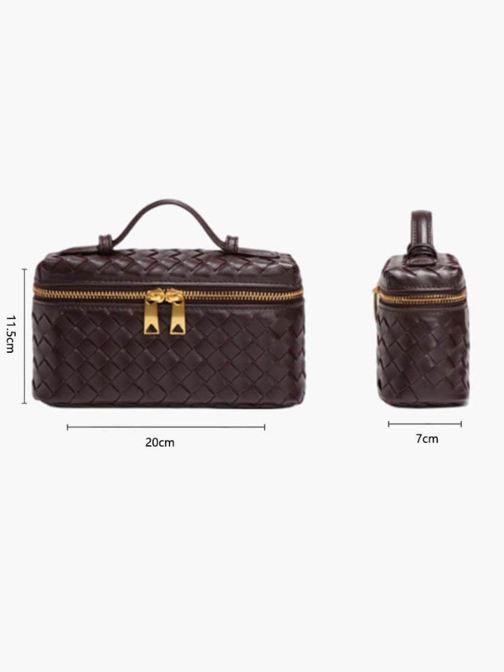 Aksu | Geflochtene Handtasche aus Veganleder