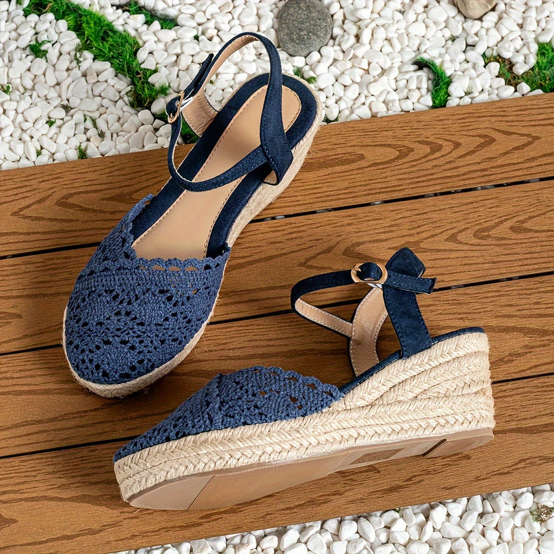 Adelaid | Elegante Sommer-Keil-Sandale