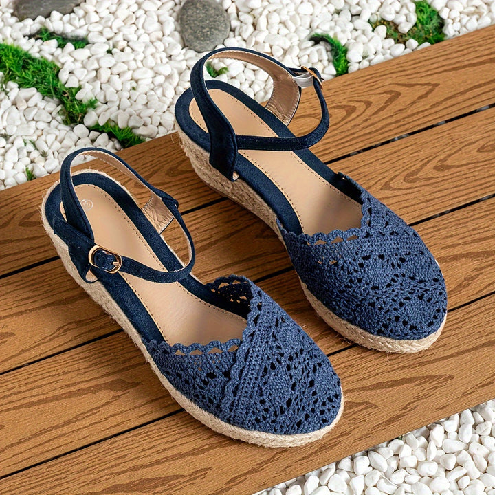 Adelaid | Elegante Sommer-Keil-Sandale