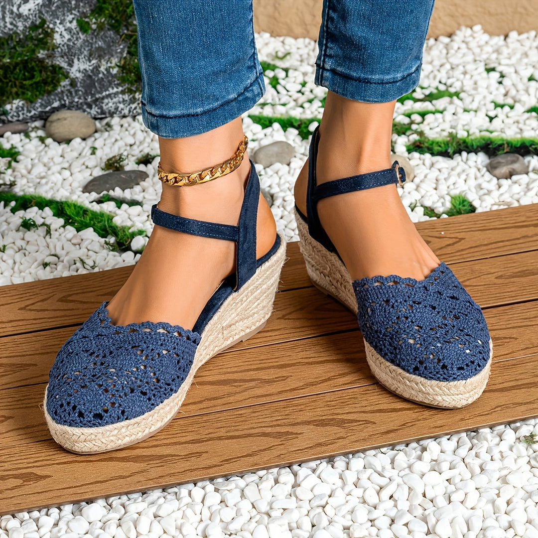 Adelaid | Elegante Sommer-Keil-Sandale