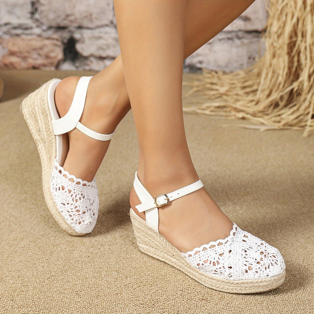 Adelaid | Elegante Sommer-Keil-Sandale