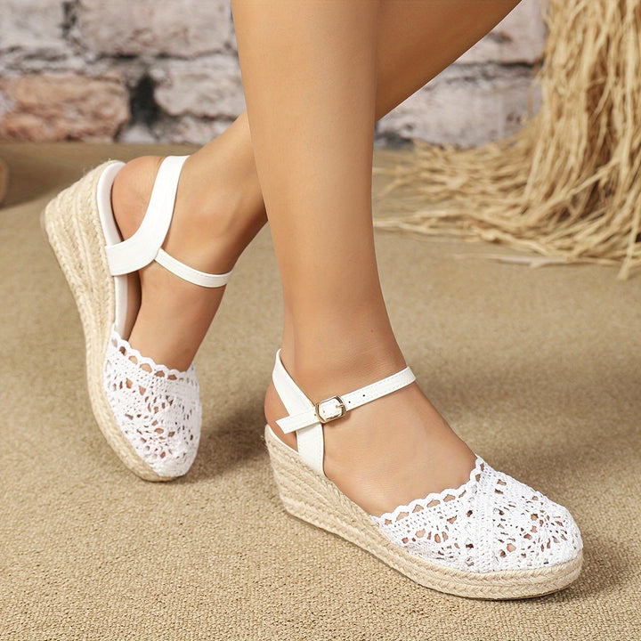 Adelaid | Elegante Sommer-Keil-Sandale