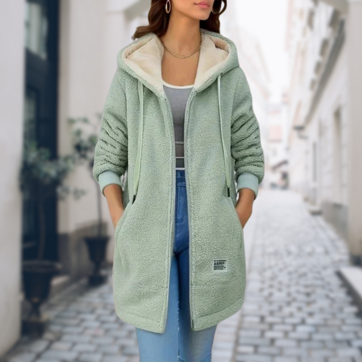 Solem | Warme Damen-Winterjacke mit Fleecefutter