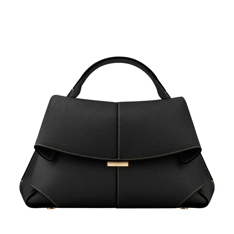 Gweru | Strukturierte Ledertasche mit Schnalle