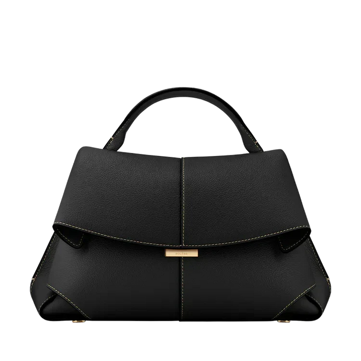 Gweru | Strukturierte Ledertasche mit Schnalle