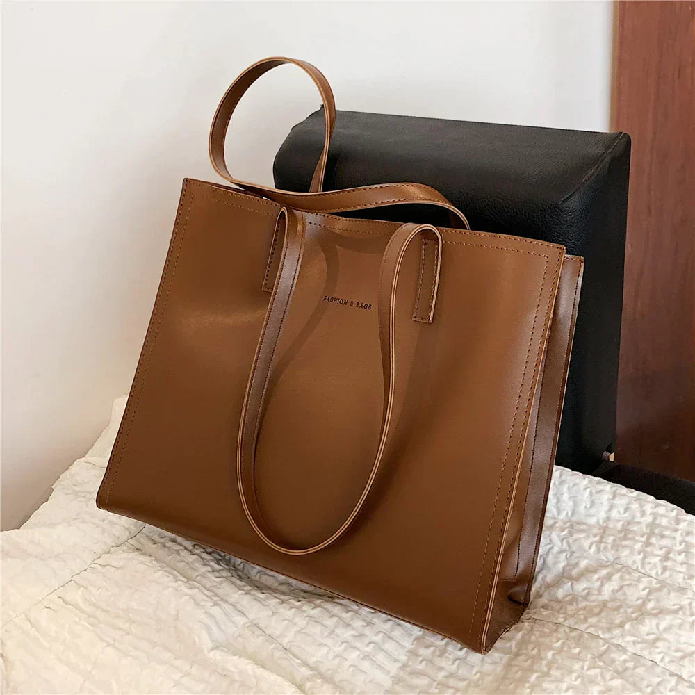 Nara | Strukturierte Ledertasche mit Fächern