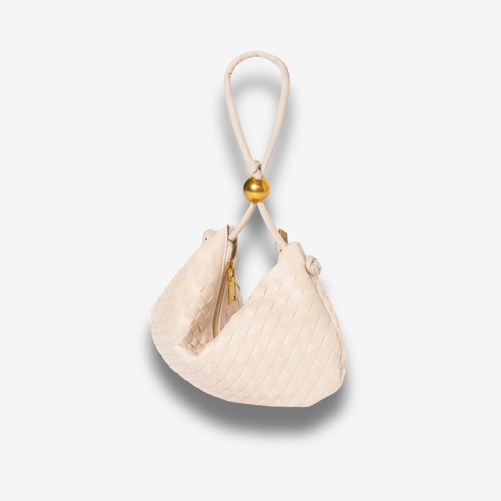 Valparaíso | Flecht‑Handtasche mit Luxus‑Futter